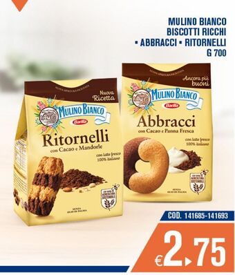 Adhoc Biscotti ricchi mulino bianco offerta