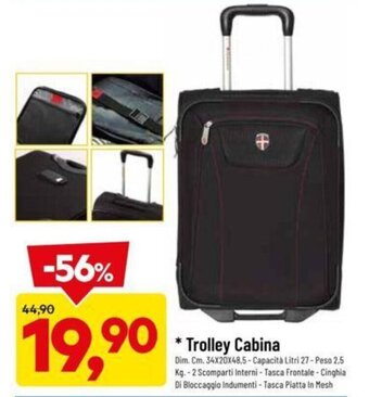 DPiù Trolley Cabina offerta