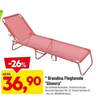 "Ginevra" Brandina Pieghevole