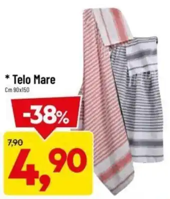 DPiù Telo Mare Cm. 90x150 offerta