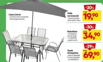 DPiù Ombrellone 200x300 cm offerta