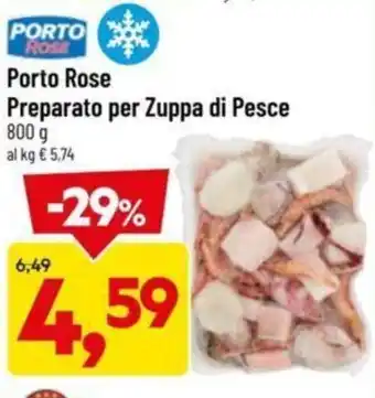 DPiù Porto Rose Preparato per Zuppa di Pesce 800 g offerta