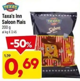 DPiù Texa's Inn Saloon Mais 200 g offerta