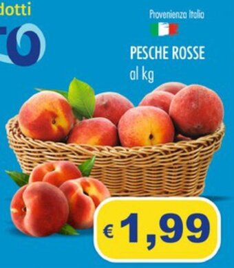 MerSi Supermercati Pesche Rosse offerta