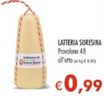 MerSi Supermercati Latteria Soresina Provolone 48 offerta