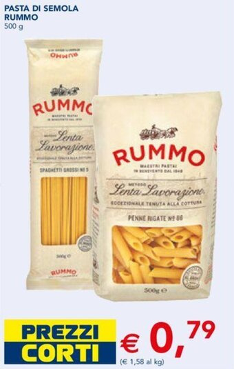 Esselunga Rummo Pasta di Semola 500 g offerta