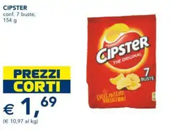 Esselunga Cipster 7 buste 154 g offerta