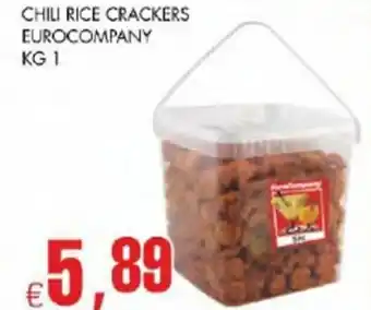 Altasfera Eurocompany Chili Rice Crackers 1 kg offerta