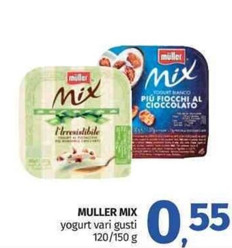 Pam Müller Mix Yogurt vari gusti 120/150 g offerta