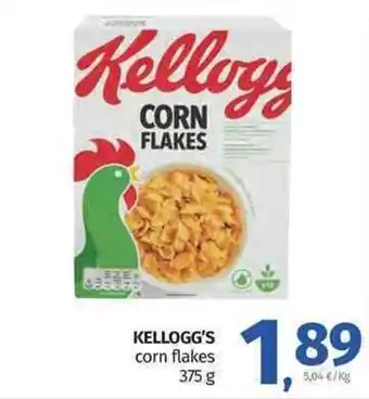 Pam Kellogg's Corn flakes 375 g offerta