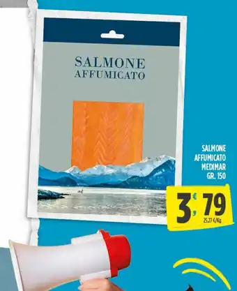 Eurospar Salmone affumicato medimar gr 150 offerta