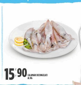 Eurospar Calamari decongelati al kg offerta