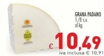 Grana Padano 1/8 s.v.