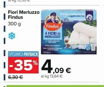 Carrefour Iper Fiori merluzzo findus offerta
