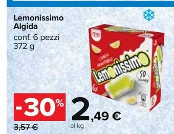 Carrefour Iper Lemonissimo algida offerta