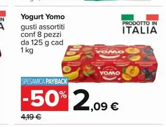 Carrefour Iper Yogurt yomo offerta