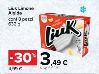 Liuk limone algida