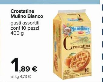 Carrefour Iper Crostatine mulino bianco offerta