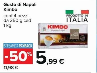 Carrefour Iper Gusto di napoli kimbo offerta