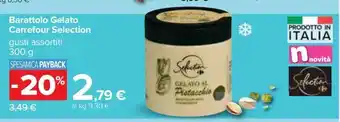Carrefour Iper Barattolo gelato carrefour selection offerta
