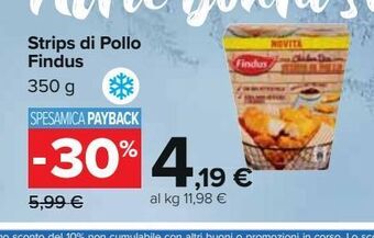 Carrefour Iper Strips di pollo findus offerta