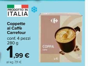 Carrefour Iper Coppette al caffè carrefour offerta