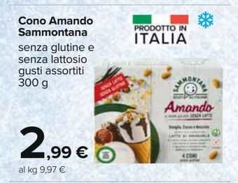 Carrefour Iper Cono amando sammontana offerta