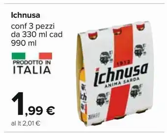 Carrefour Iper Ichnusa offerta