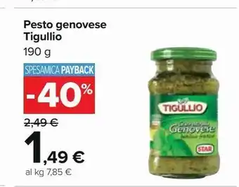 Pesto genovese tigullio