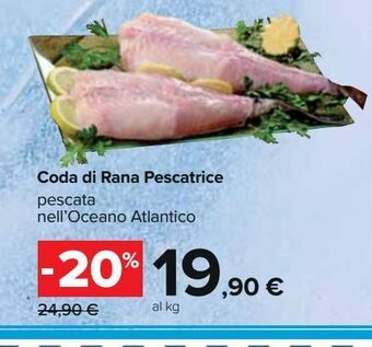 Carrefour Iper Coda di rana pescatrice offerta