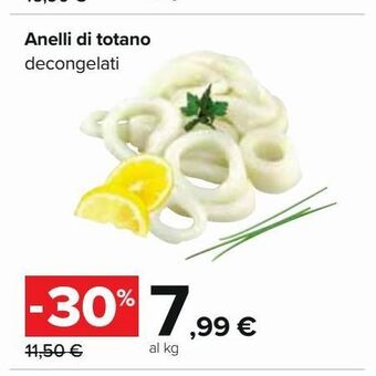 Carrefour Iper Anelli di totano offerta