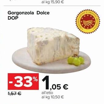 Carrefour Iper Gorgonzola dolce dop offerta