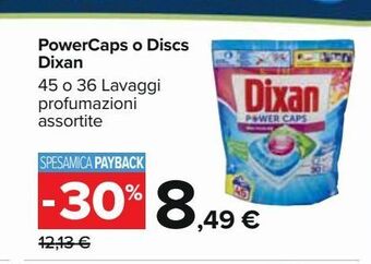 Powercaps o discs dixan