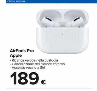 Apple Airpods offerta di Unieuro