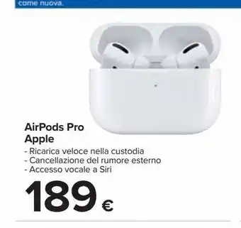 Carrefour Iper Airpods pro apple offerta
