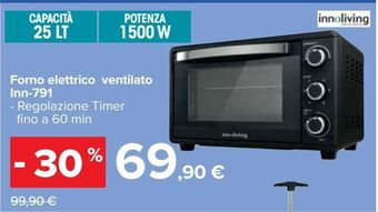 Carrefour Iper Forno elettrico ventilato offerta