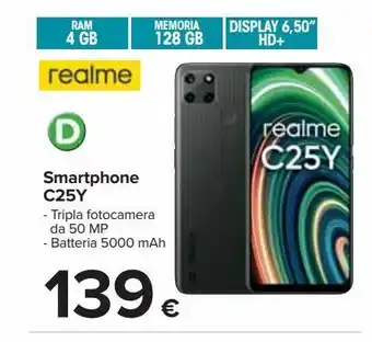 Carrefour Iper Smartphone c25y offerta