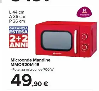Microonde mandline