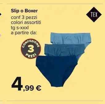 Slip o boxer
