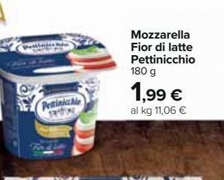 Mozzarella fior di latte pettinicchio