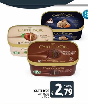 Deco Superstore Carte d'or vari gusti g 500 offerta