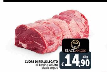 Deco Superstore Cuore di reale legato di bovino adulto black angus offerta