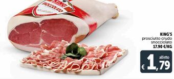 Deco Market Prosciutto crudo snocciolato king's offerta