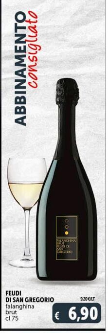 Falanghina brut feudi di san gregorio