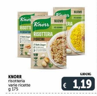 Risotteria varie ricette knorr
