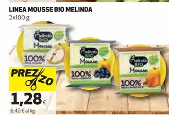 Coop Linea mousse bio melinda offerta