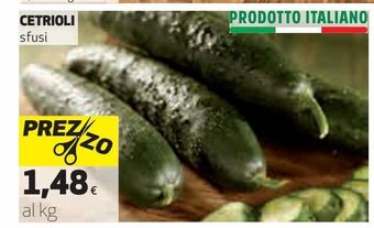 Coop Cetrioli offerta