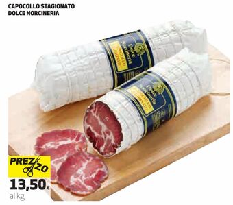 Coop Capocollo stagionato dolce norcineria offerta
