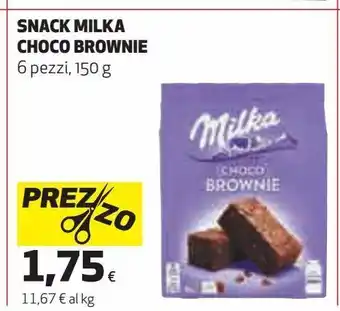 Snack milka choco brownie