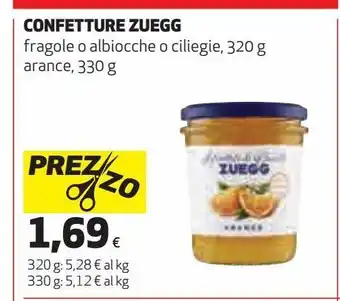 Coop Confetture zuegg offerta